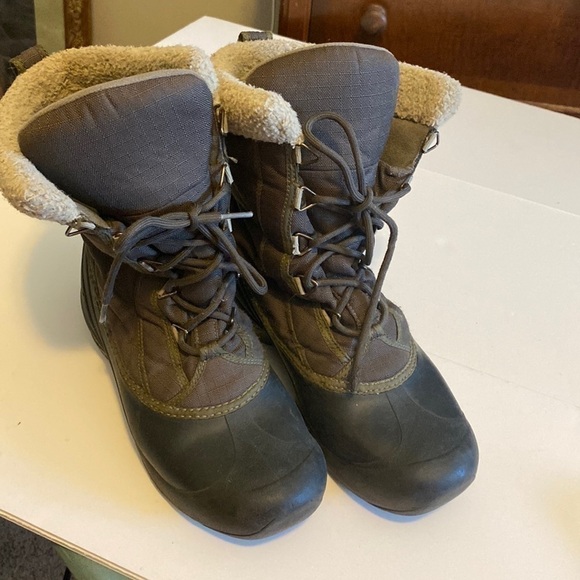 Sorel womens thinsulste size 9 black olive - Picture 1 of 6